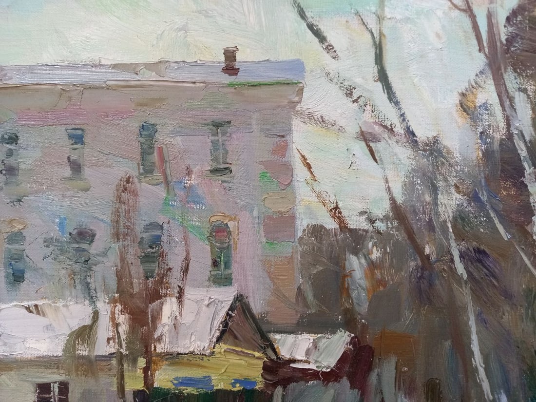 Oil painting Silver morning Alex Ditriev - 3