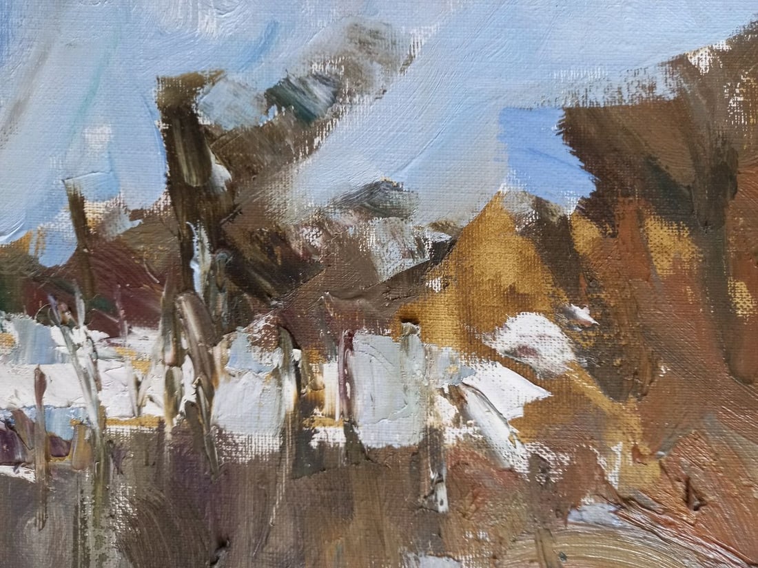 Oil painting Silver morning Alex Ditriev - 5