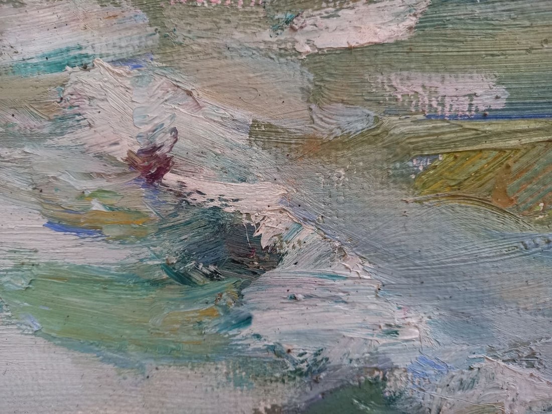 Oil painting Cloudy Dzhangul Alex Ditriev - 2