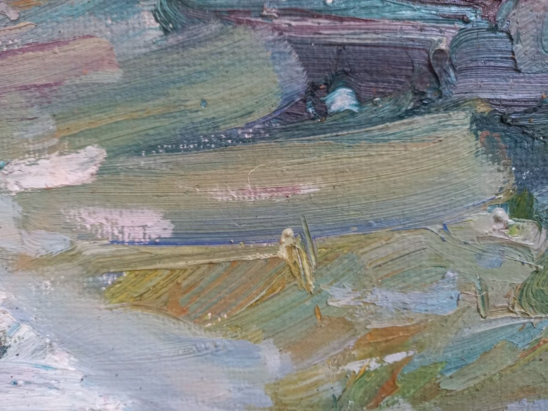 Oil painting Cloudy Dzhangul Alex Ditriev - 3