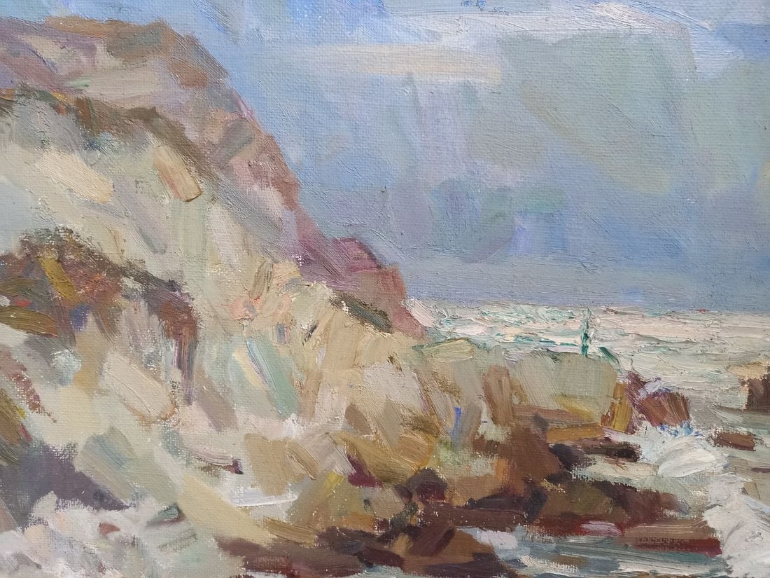 Oil painting Cloudy Dzhangul Alex Ditriev - 6