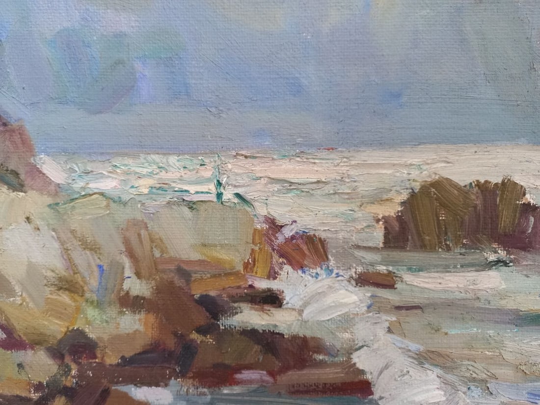 Oil painting Cloudy Dzhangul Alex Ditriev - 7