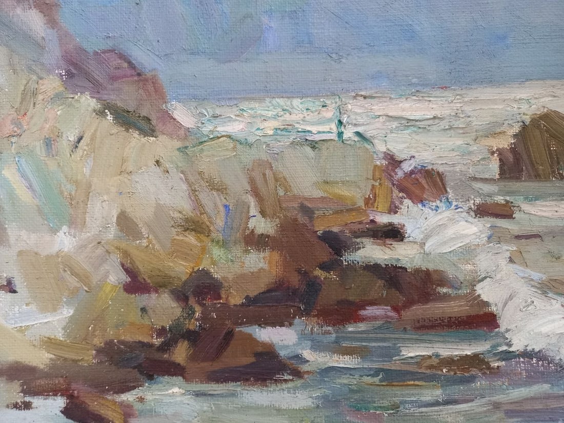 Oil painting Cloudy Dzhangul Alex Ditriev - 8