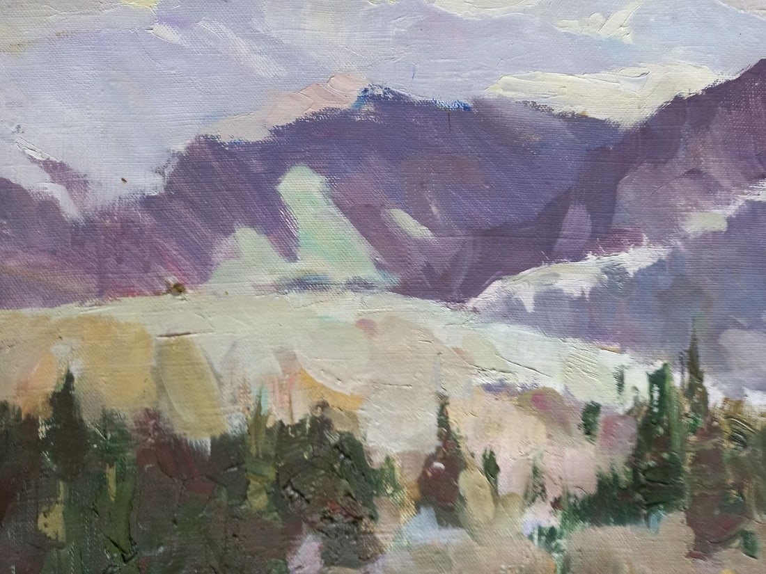 Oil painting Carpathian magic Alex Ditriev - 2