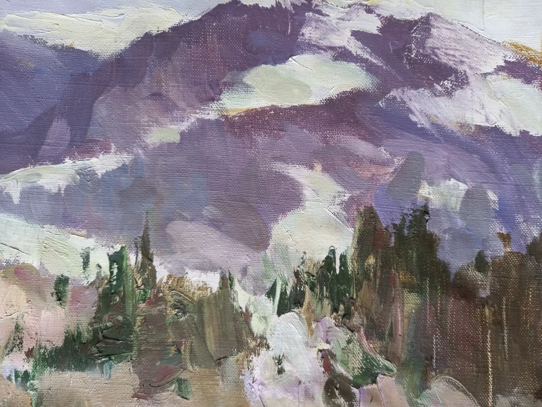 Oil painting Carpathian magic Alex Ditriev - 5