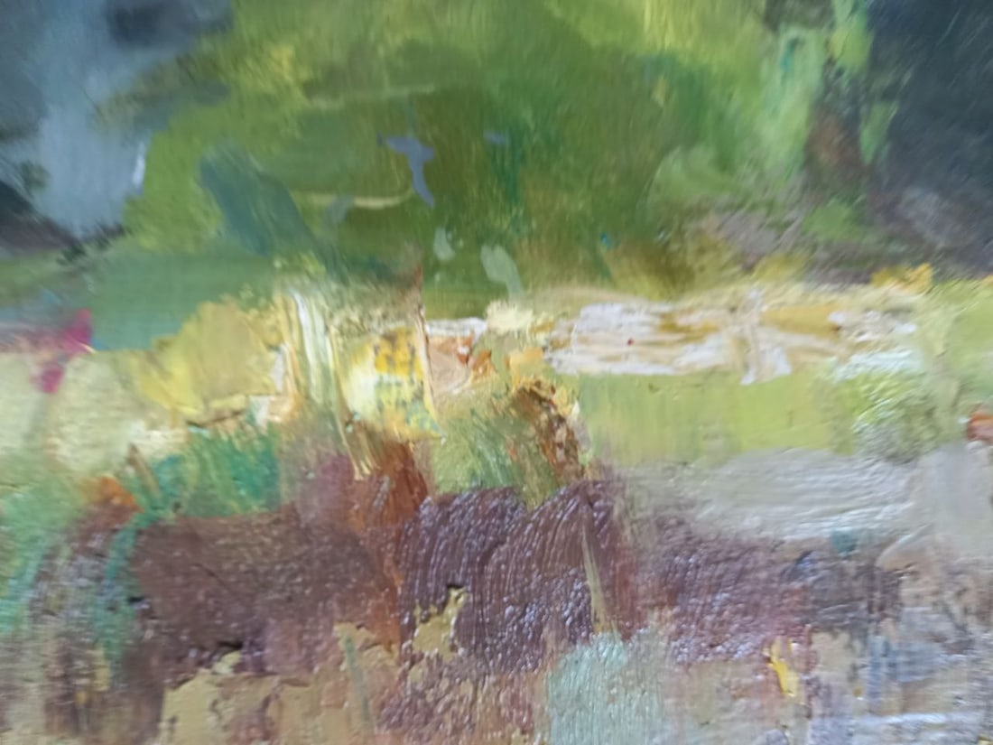 Oil painting outskirts Alex Ditriev - 2