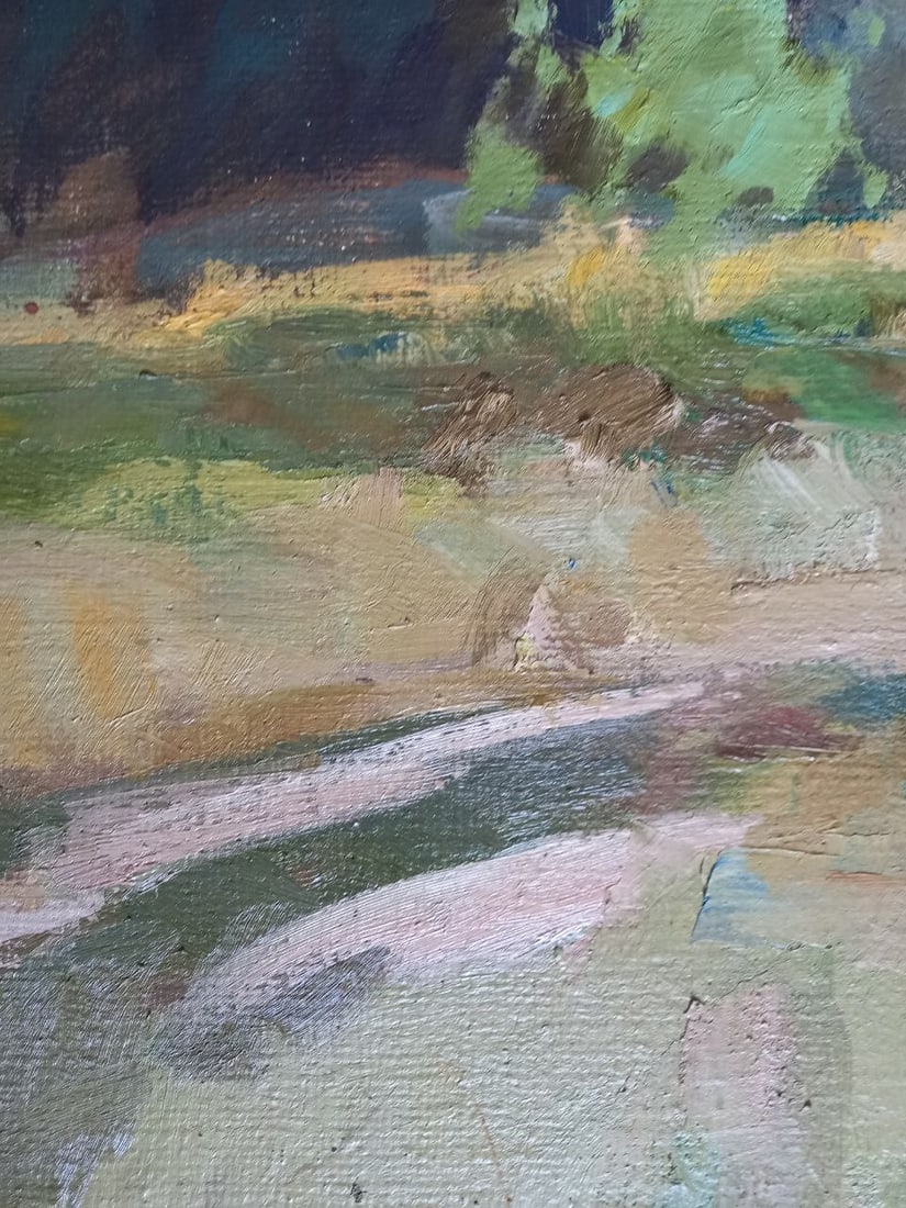 Oil painting outskirts Alex Ditriev - 6