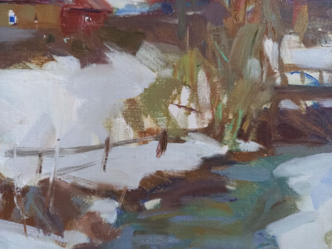 Oil painting Carpathian decor Alex Ditriev - 6