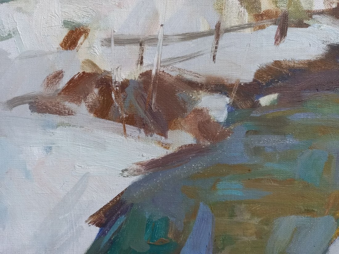 Oil painting Carpathian decor Alex Ditriev - 7