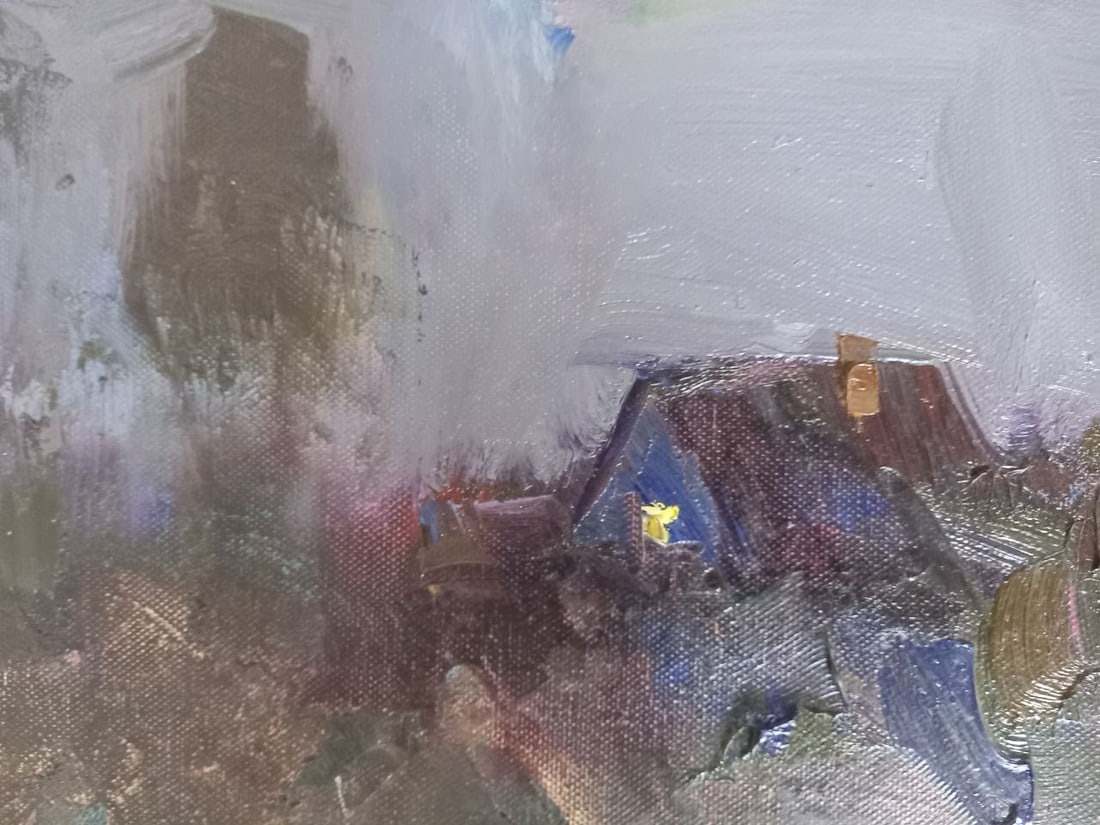 Oil painting Dinner Alex Ditriev - 6