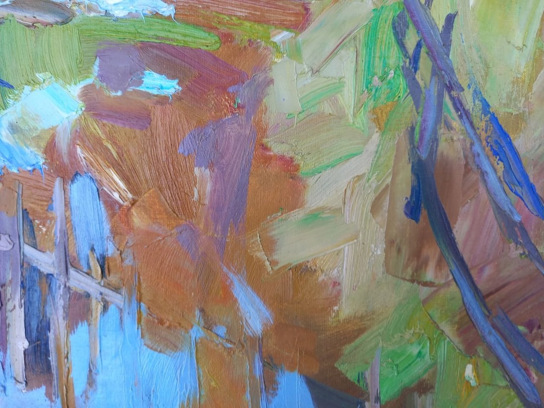 Oil painting Carpathian corner Alex Ditriev - 3