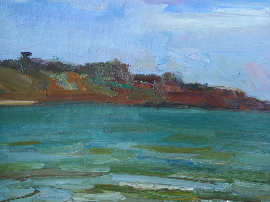 Oil painting Azov waves Alex Ditriev - 3