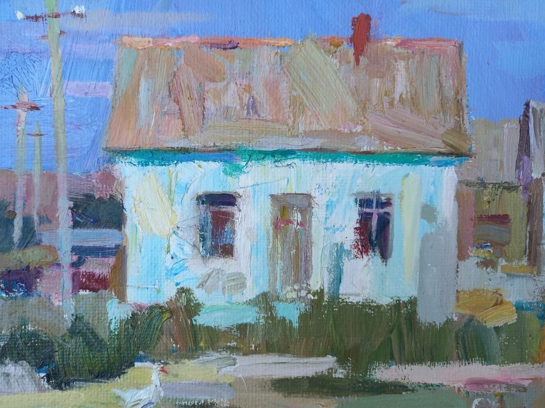 Oil painting At sunset Alex Ditriev - 4