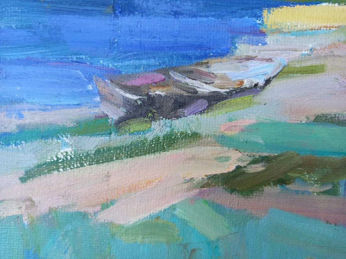 Oil painting At sunset Alex Ditriev - 7