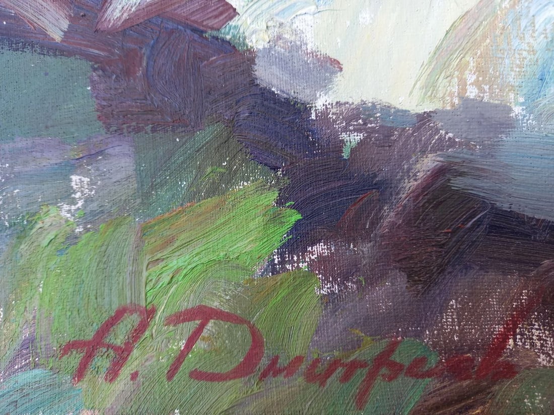 Oil painting Country road Alex Ditriev - 10