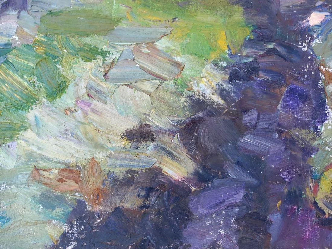 Oil painting Country road Alex Ditriev - 7