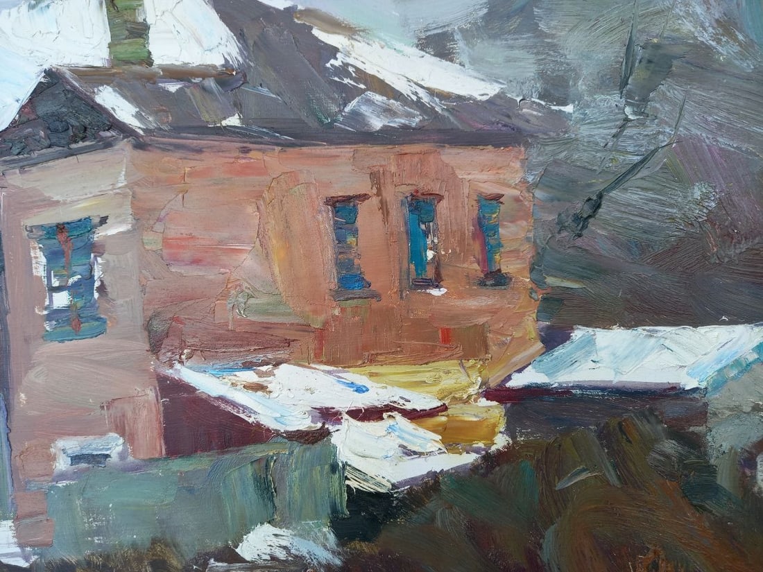 Oil painting Poltava motif Alex Ditriev - 2