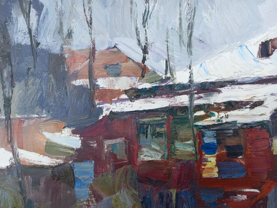 Oil painting Poltava motif Alex Ditriev - 5