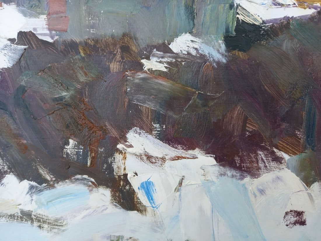 Oil painting Poltava motif Alex Ditriev - 8