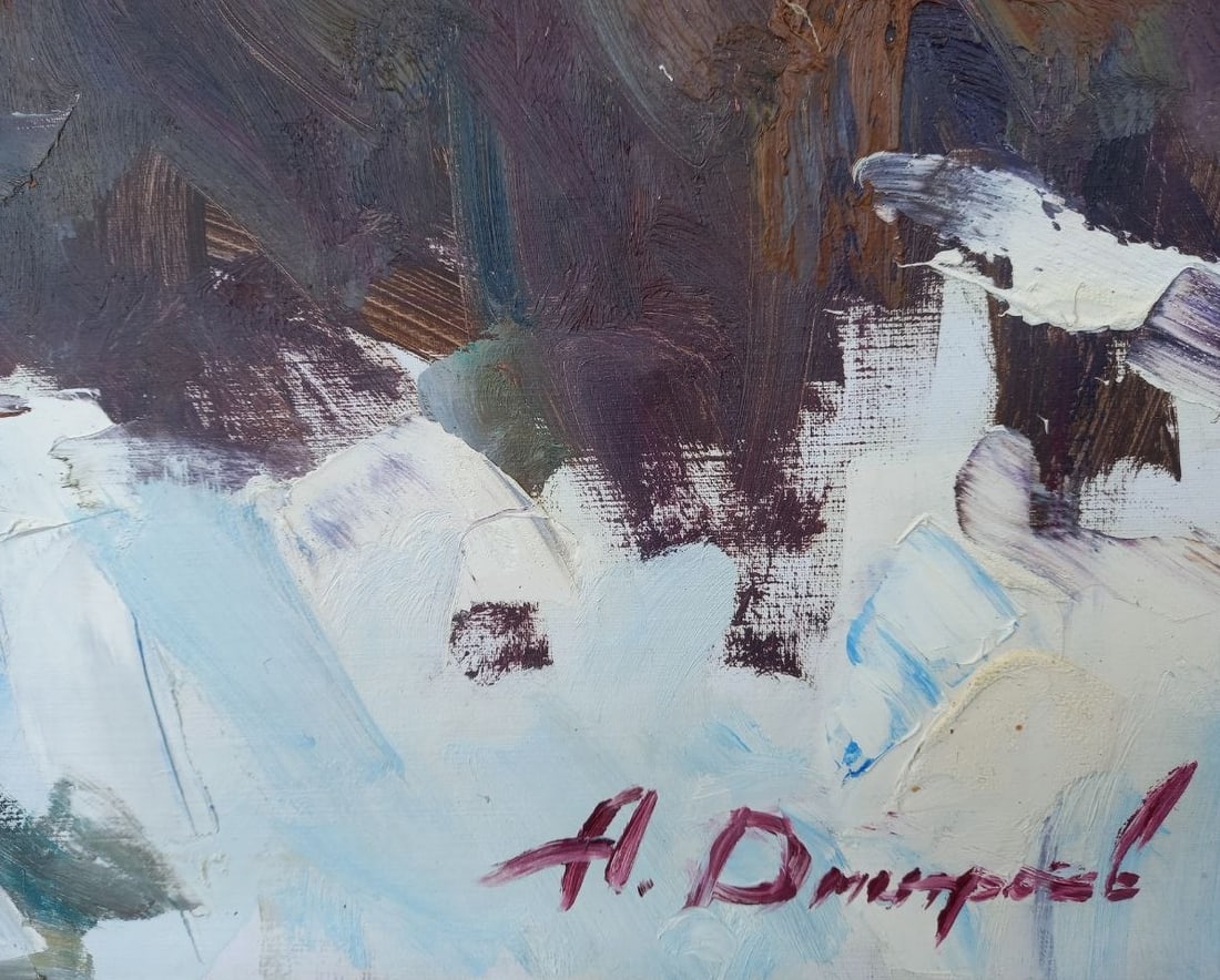 Oil painting Poltava motif Alex Ditriev - 9