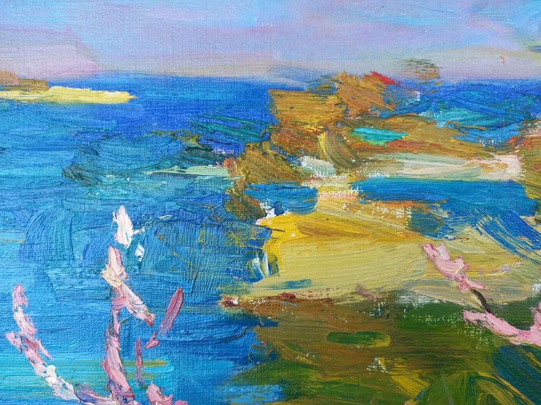 Oil painting Sevastopol Bay Alex Ditriev - 2