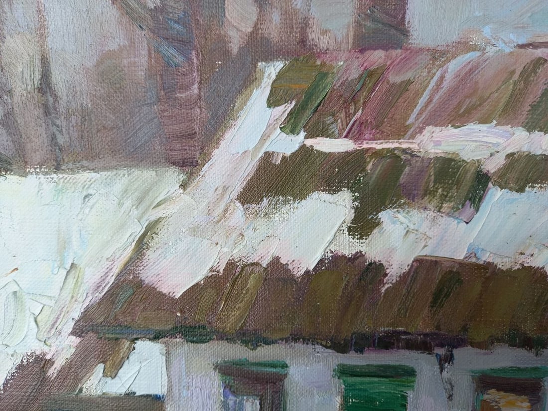 Oil painting Rural company Alex Ditriev - 6