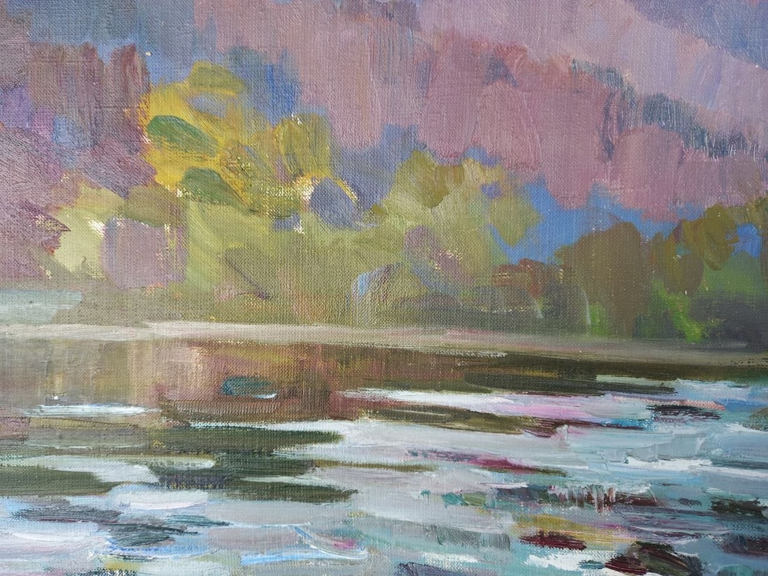 Oil painting Black Yew Alex Ditriev - 5