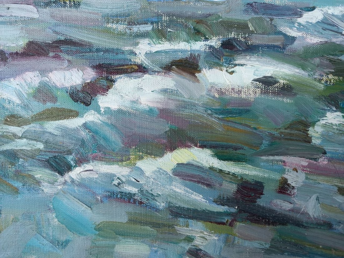 Oil painting Black Yew Alex Ditriev - 6