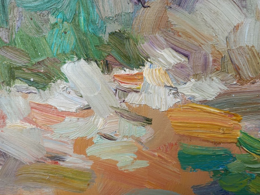 Oil painting Fisherman's house Alex Ditriev - 5