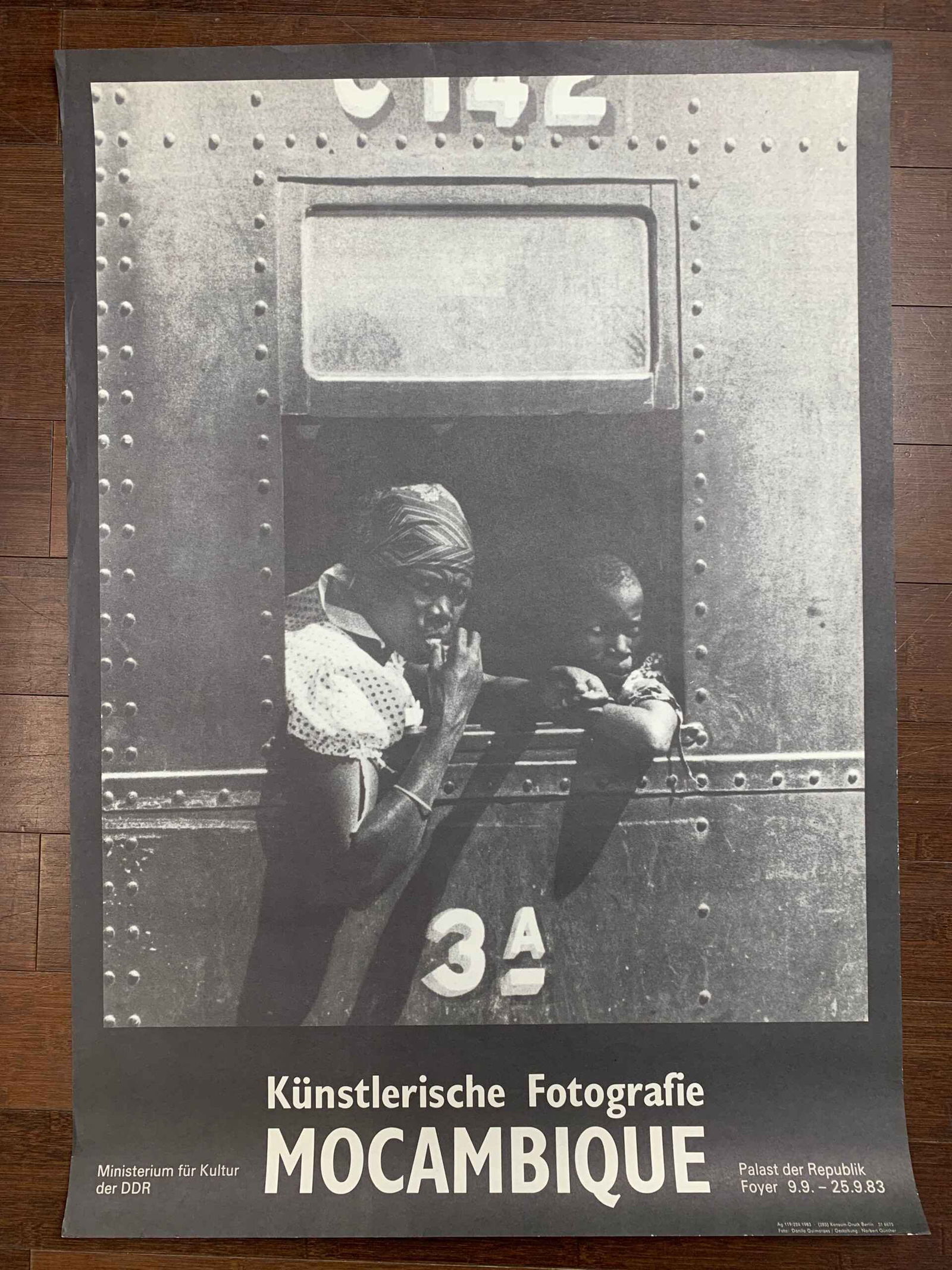 Bulk Lot of 5 (1982) 22.5 x 32 E.German Protest Poster - 4