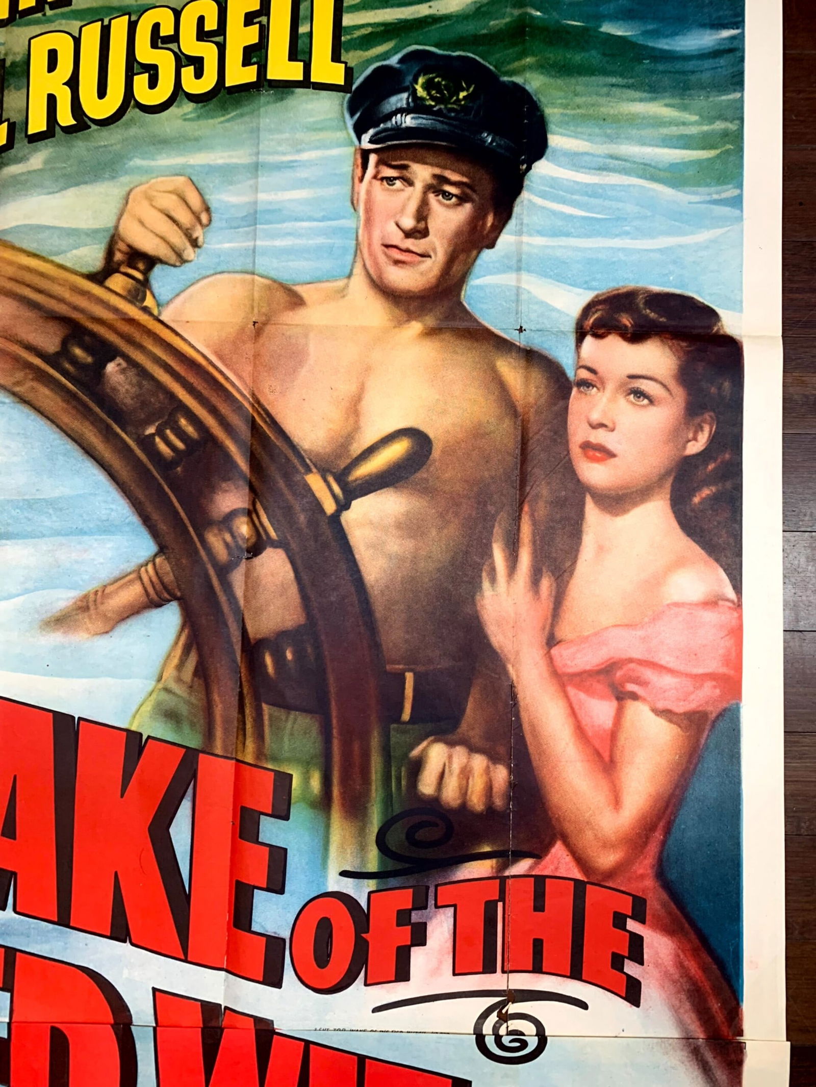 Wake Of The Red Witch - John Wayne (1949) US Three Sheet Movie Poster - 5