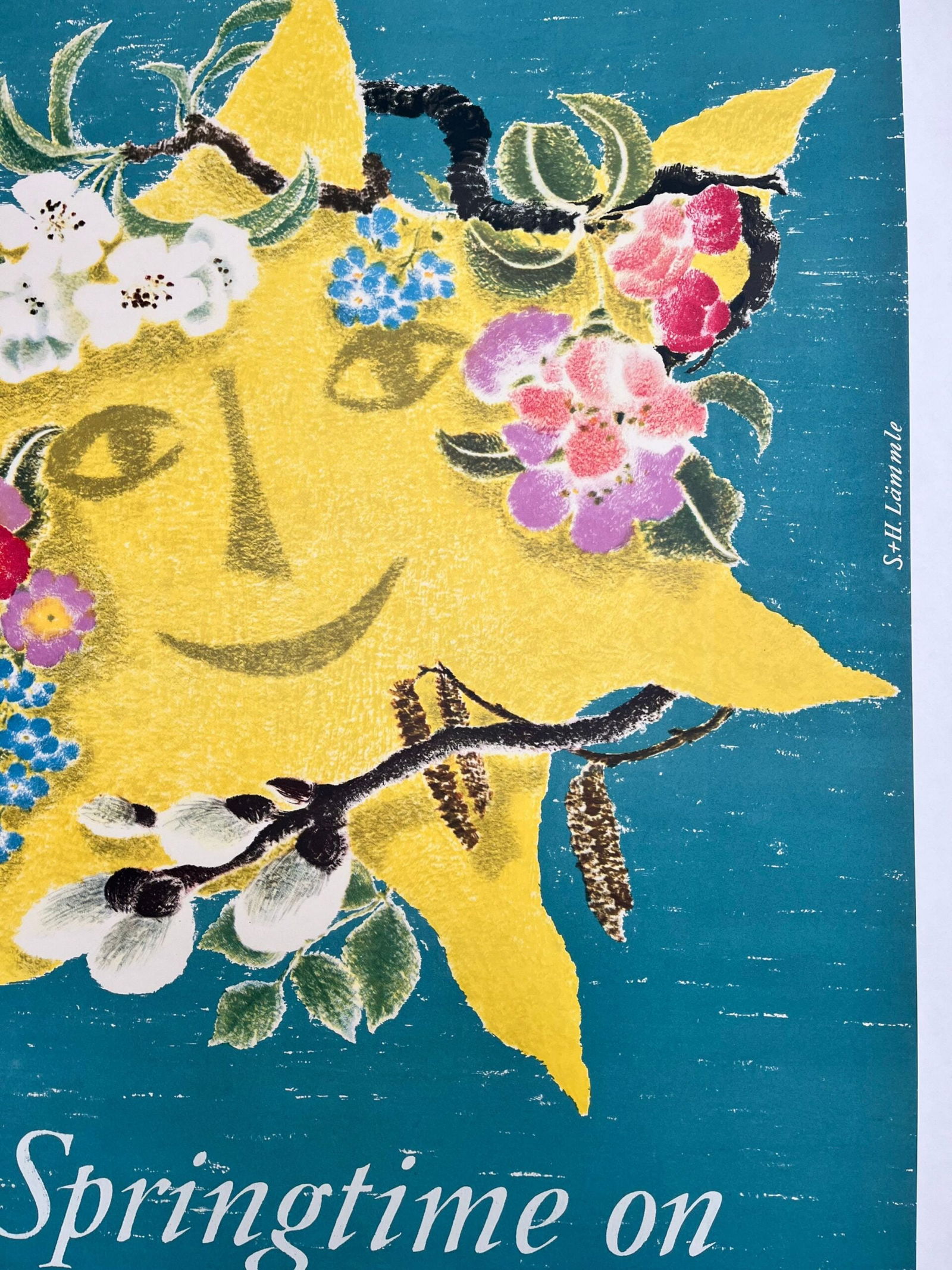 Springtime In The Rhine (1965) German Travel Poster LB - 3