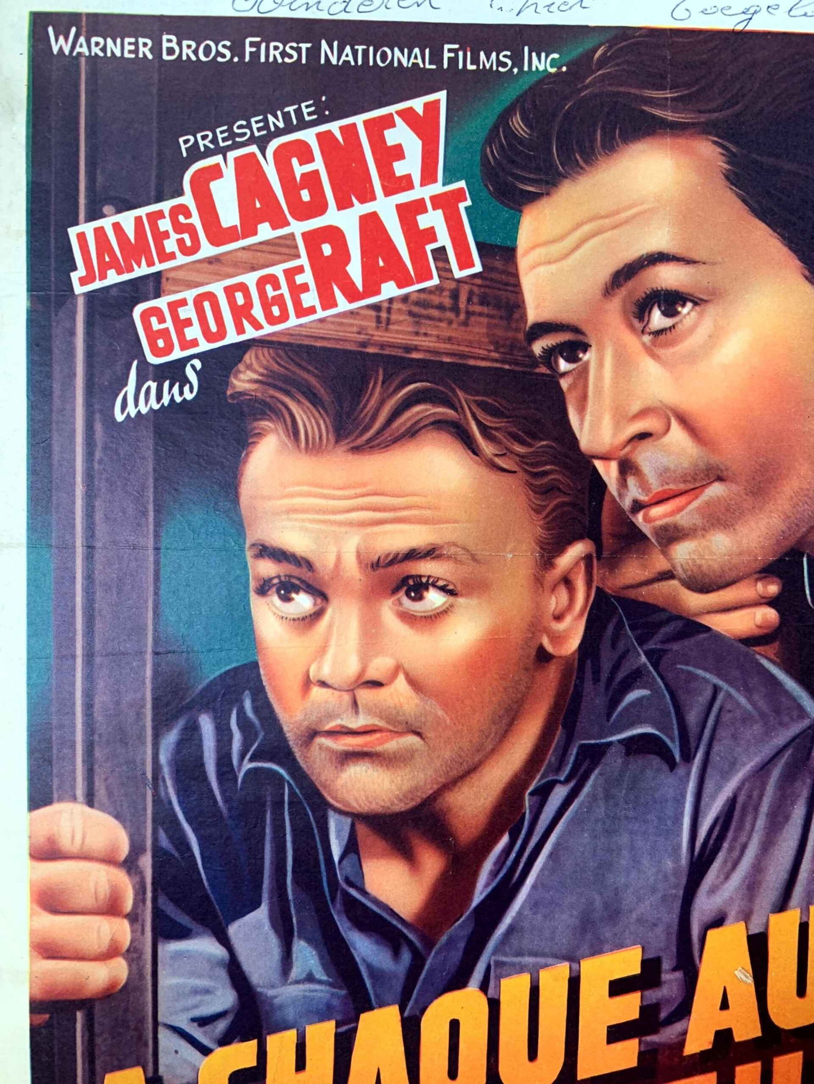 Each Dawn I Die - Cagney (1939) Belgian Movie Poster LB - 7