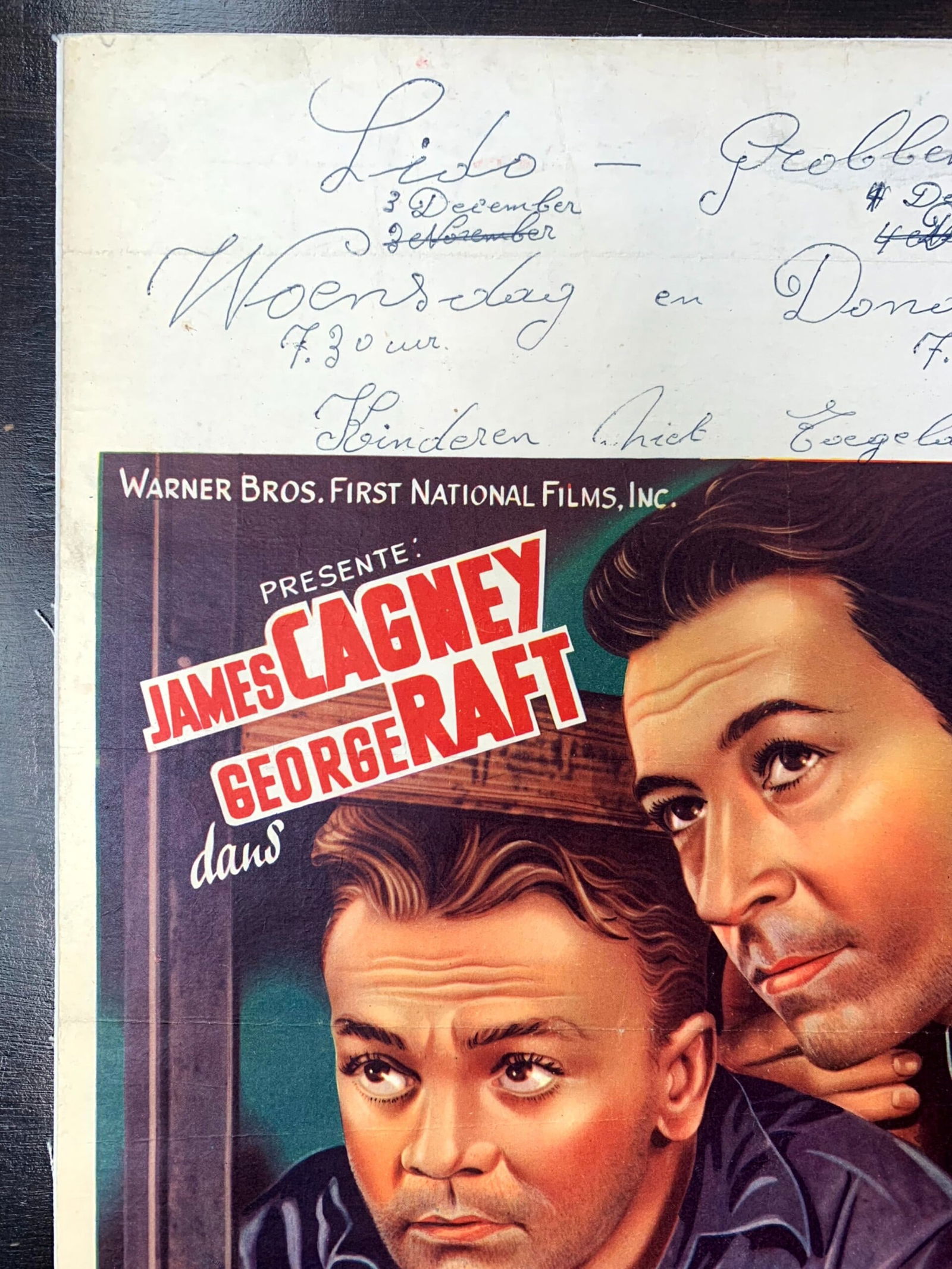 Each Dawn I Die - Cagney (1939) Belgian Movie Poster LB - 9