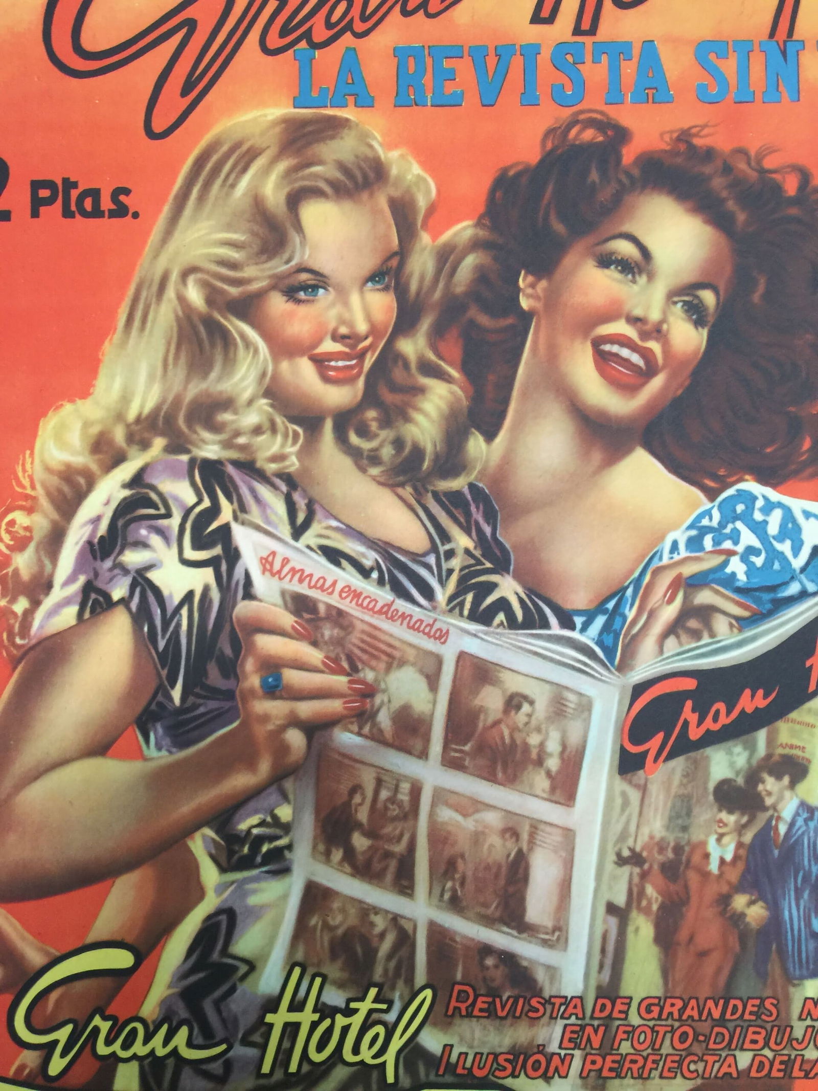 La Revisita Gran Hotel (1940) 16.5x23.5 Spanish Movie Poster LB - 3