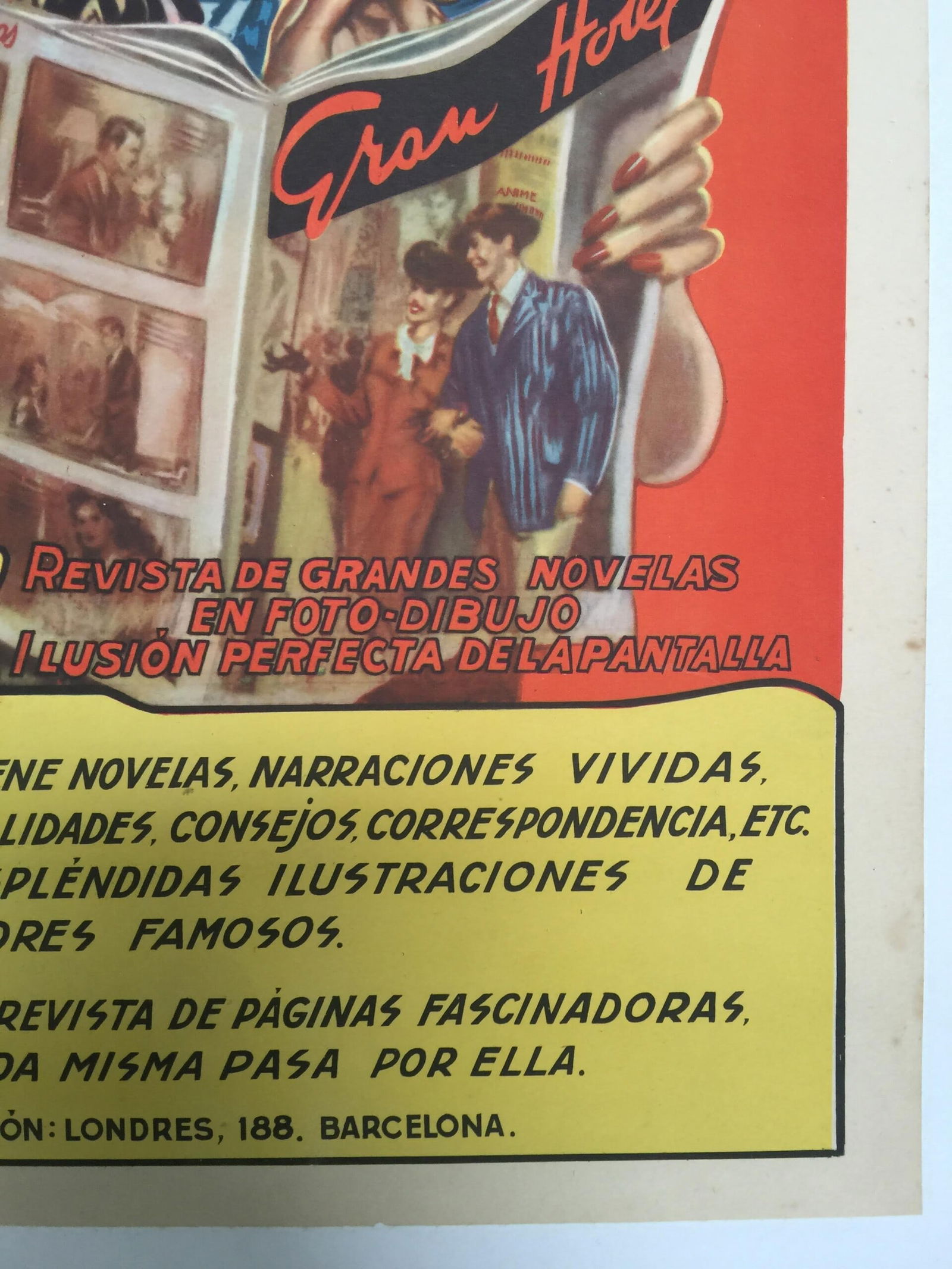 La Revisita Gran Hotel (1940) 16.5x23.5 Spanish Movie Poster LB - 4