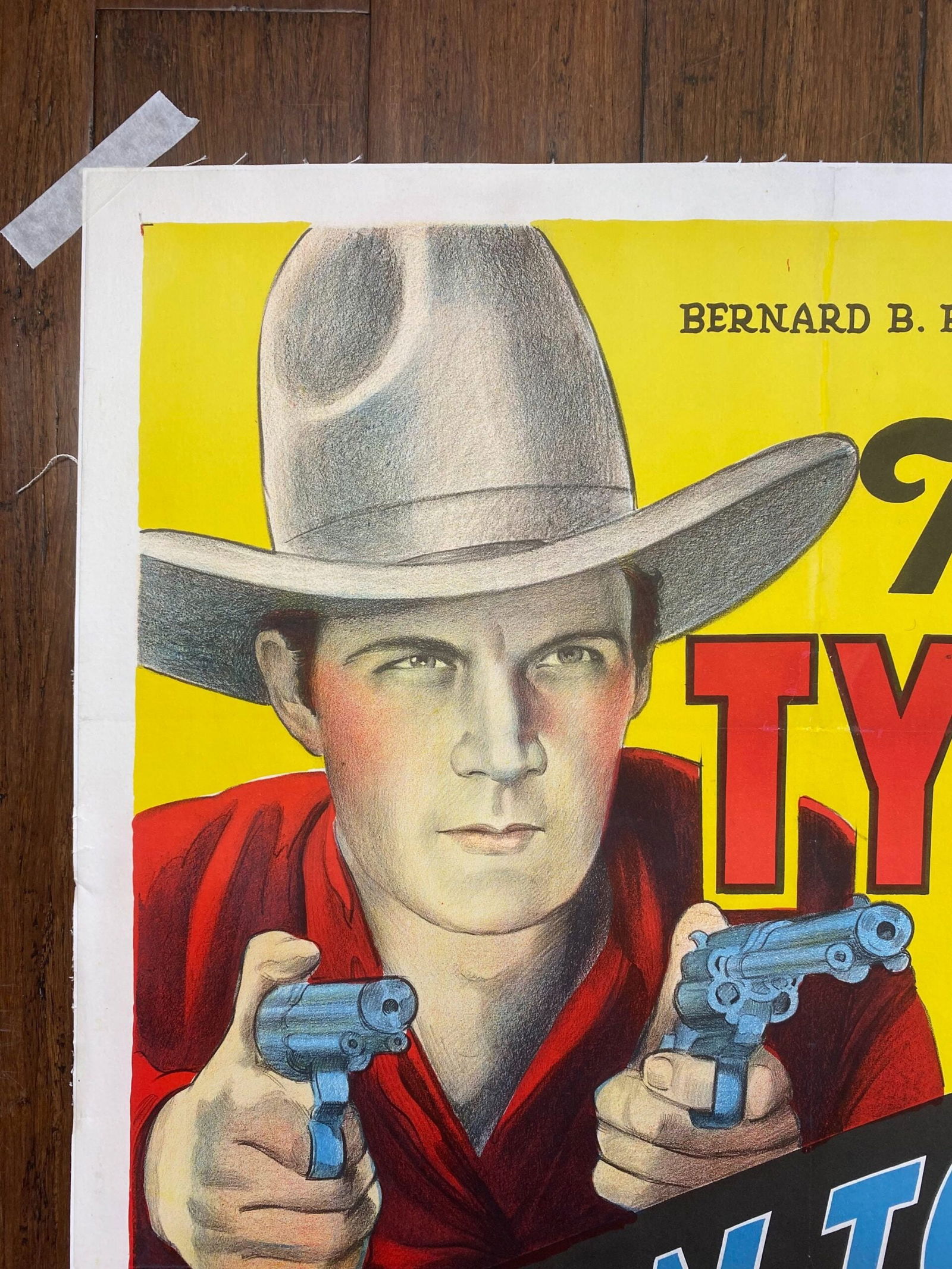 Born To Battle - Tom Tyler (1935) US One Sheet Western Movie Poster LB - 4