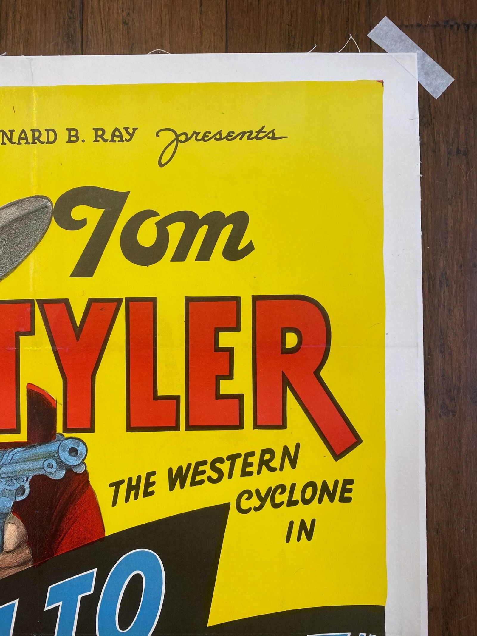 Born To Battle - Tom Tyler (1935) US One Sheet Western Movie Poster LB - 5