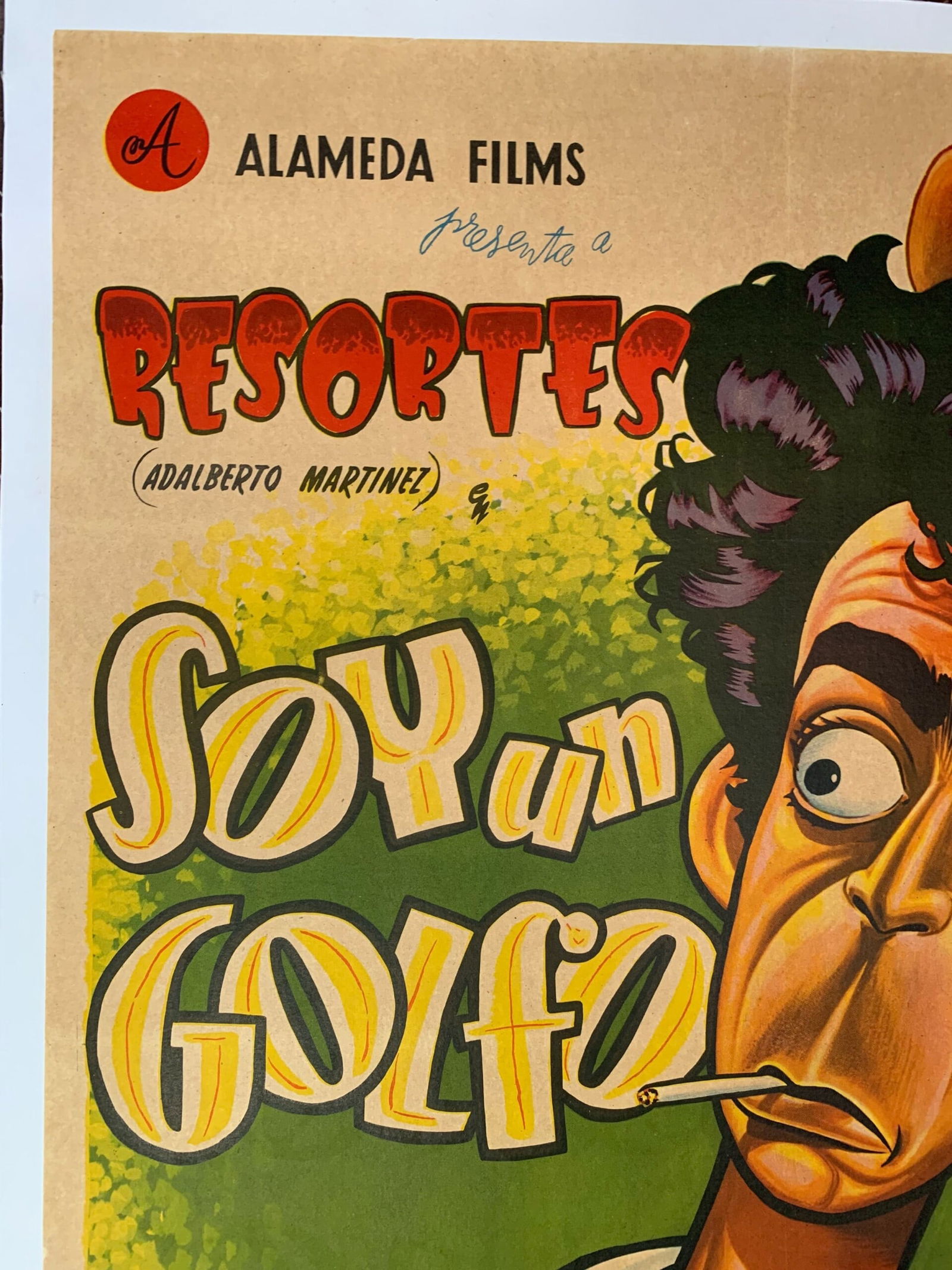 Soy un Golfo - Art by Cabral (1955) 27x37 Mexican Movie Poster LB - 2