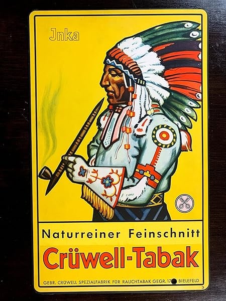 Cruwell Tabac Standee Bundle (1920's) 9.325x15 French Easel Backed Standees (x5) - 6