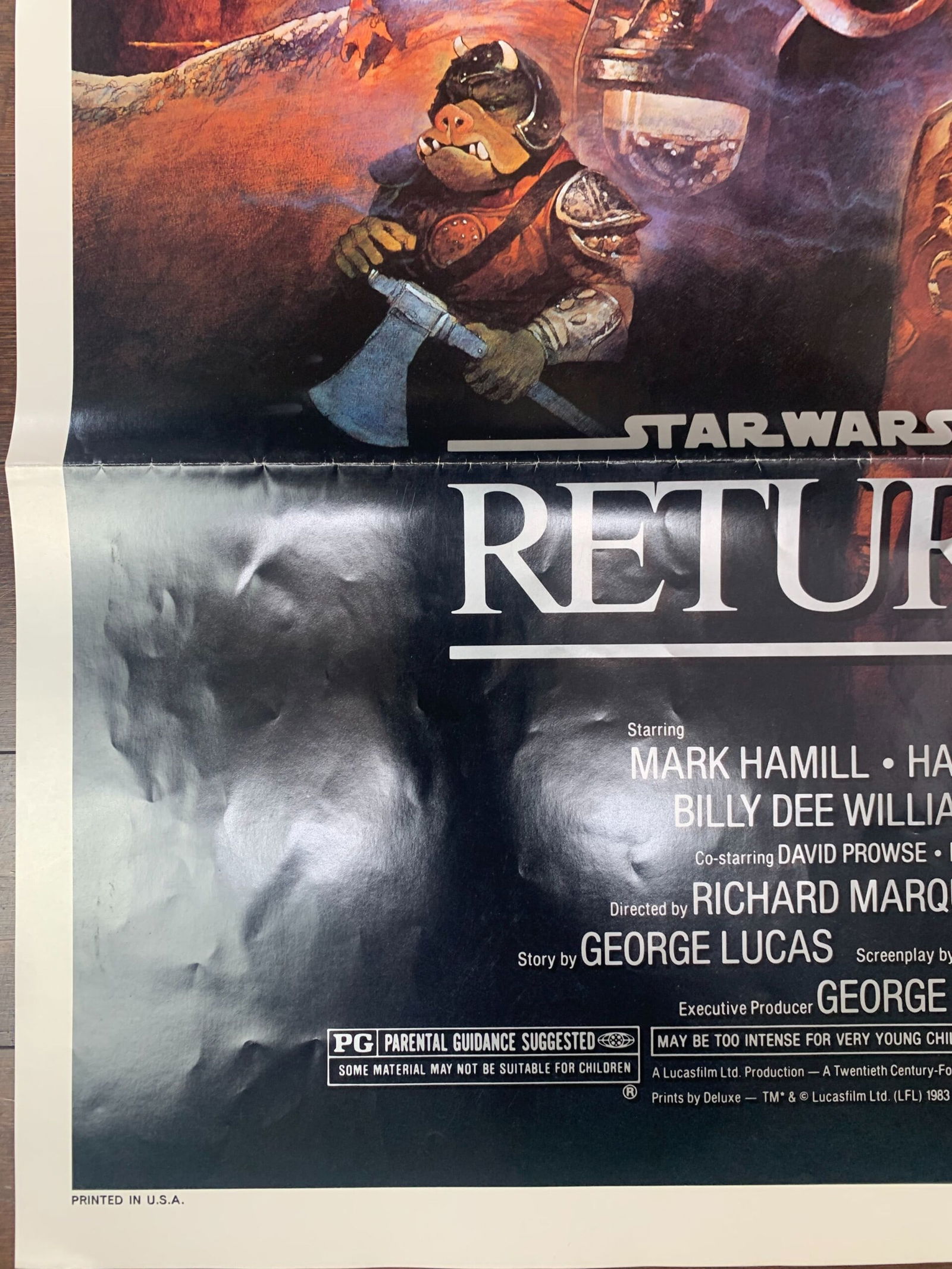 Return of The Jedi - Style D (1983) US One Sheet Movie Poster - 3