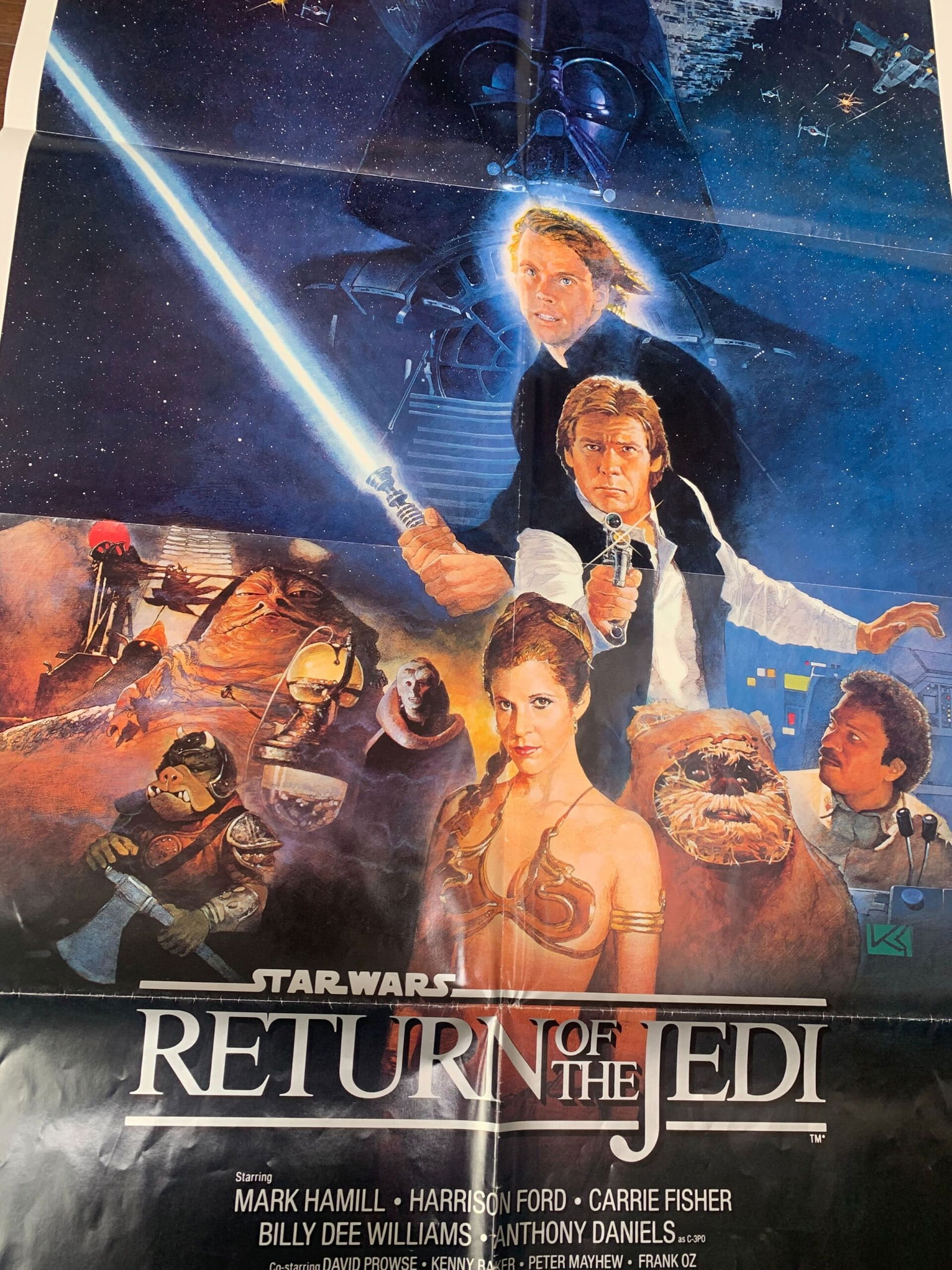 Return of The Jedi - Style D (1983) US One Sheet Movie Poster - 4