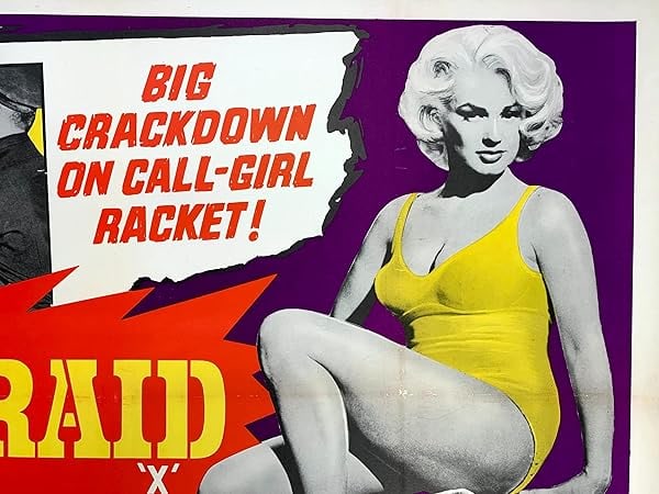 Vice Raid - Mamie Van Doren (1960) UK Quad Movie Poster LB - 3