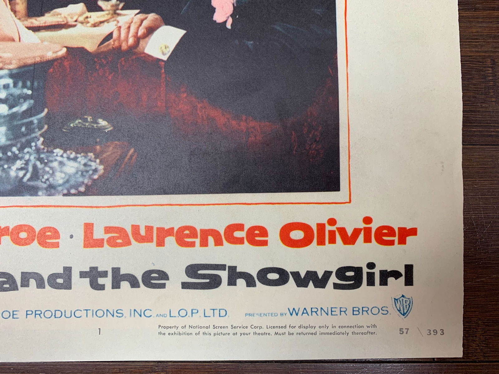 The Prince and the Showgirl - Marilyn Monroe (1957) US LC Movie Poster (x2) - 3