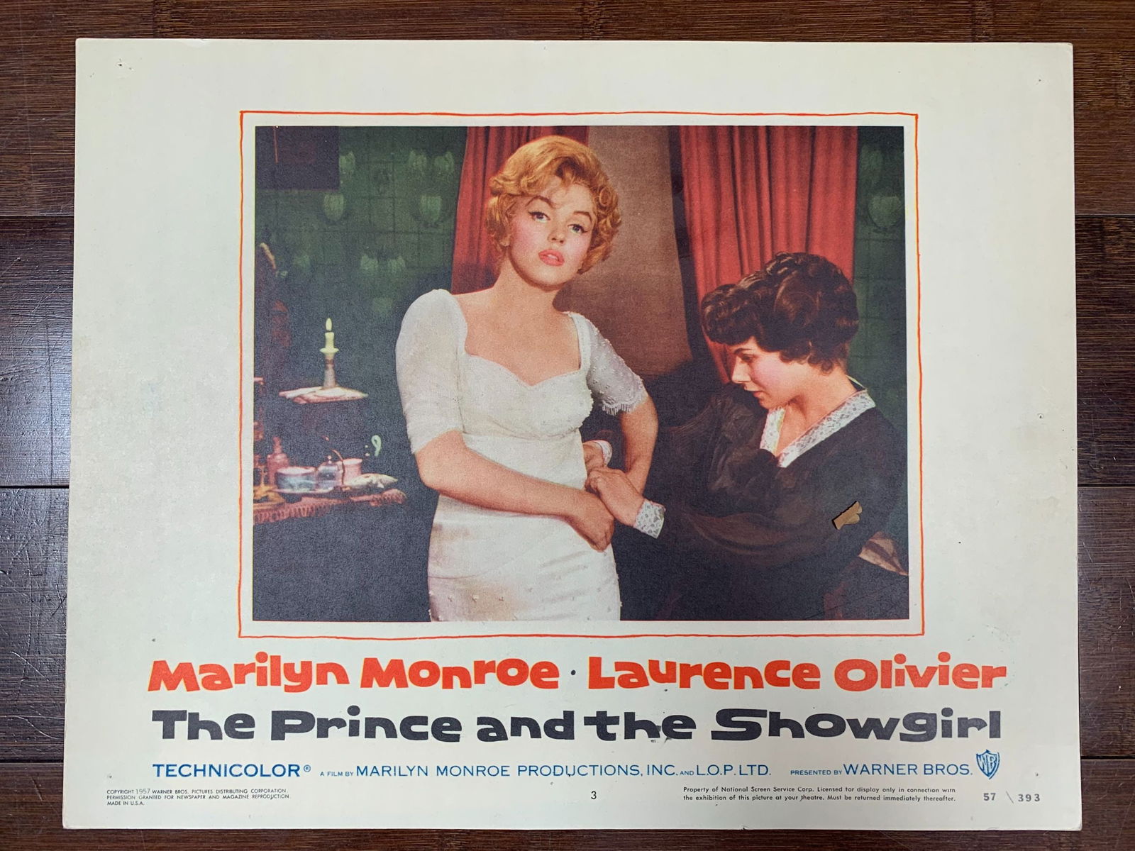 The Prince and the Showgirl - Marilyn Monroe (1957) US LC Movie Poster (x2) - 4