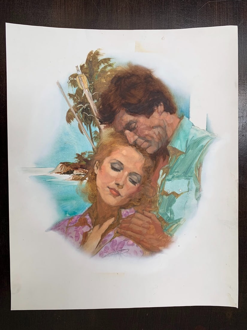 Watercolor Illustration Artwork - Art By Howard Rogers Book Cover (1957) 9.5x11.75 Watercolor - 3