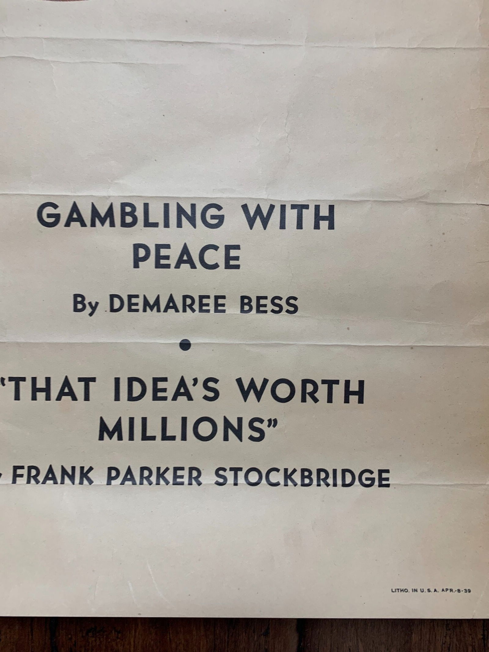 22x28 1939 Newstand Poster Saturday Evening Post - Art By Douglass Crockwell woman In Rain With - 2