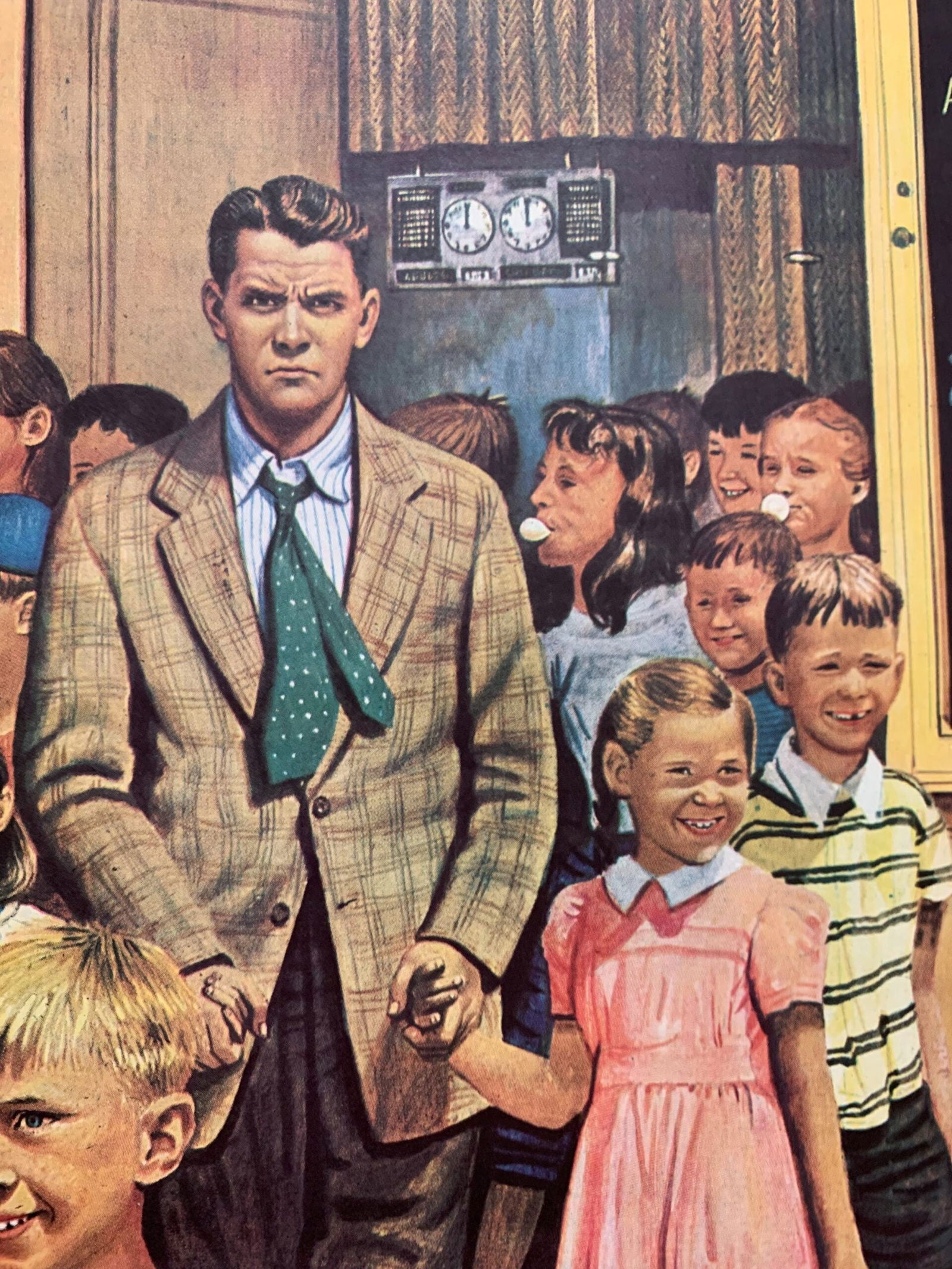 22x28 1947 Newstand Poster Saturday Evening Post - Art By Stevan Dohanos after The Movie - 4