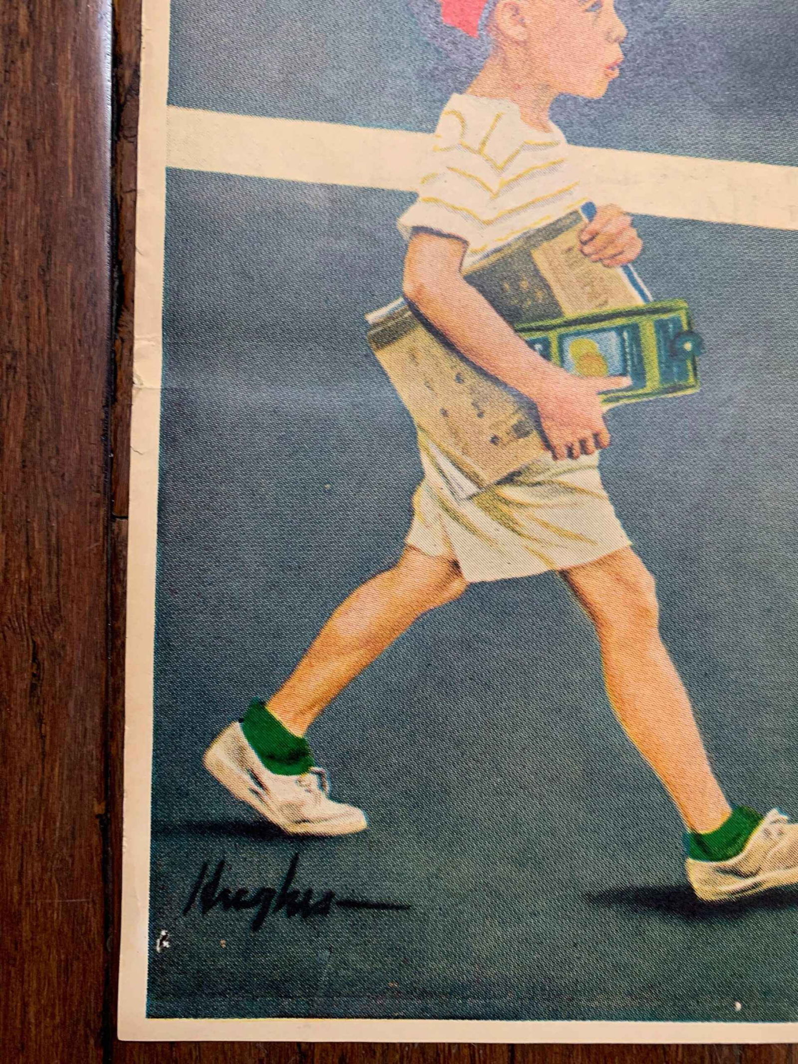 22x28 1949 Newstand Poster Saturday Evening Post - Art By George Hughes traffic Cop - 3