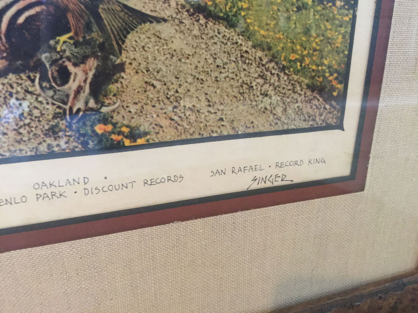 Chuck Berry - Seals, Croft - Fillmore West (1970) US Music Advertising Poster - No Frame - 3